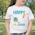 Happy First Day Of 4th Grade Student Back To School Graphic Toddler T-Shirt Happy First Day Of 4th Grade Student Back To School Graphic Toddler T-Shirt