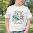 Happy First Day Of School Goose Cute Duck Back To School Graphic Toddler T-Shirt Happy First Day Of School Goose Cute Duck Back To School Graphic Toddler T-Shirt