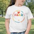 Head Custodian Appreciation Week Back To School Retro Groovy Graphic Toddler T-Shirt