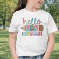 Hello Fourth Grade Tie Dye Pencil Back To School 4th Grade Graphic Toddler T-Shirt Hello Fourth Grade Tie Dye Pencil Back To School 4th Grade Graphic Toddler T-Shirt