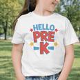 Hello Pre-K Preschool Squad Spider Back To School First Day Graphic Toddler T-Shirt Hello Pre-K Preschool Squad Spider Back To School First Day Graphic Toddler T-Shirt