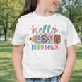 Hello Third Grade Pencil Tie Dye Back To School 3rd Grade Graphic Toddler T-Shirt Hello Third Grade Pencil Tie Dye Back To School 3rd Grade Graphic Toddler T-Shirt
