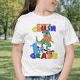 I'm Ready To Crush 1st Grade Dinosaur Back To School T-Rex Graphic Toddler T-Shirt