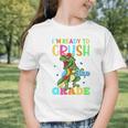 I'm Ready To Crush 3rd Grade Dinosaur Back To School Graphic Toddler T-Shirt I'm Ready To Crush 3rd Grade Dinosaur Back To School Graphic Toddler T-Shirt