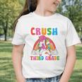 I'm Ready To Crush Third Grade Unicorn Back To School Girls Graphic Toddler T-Shirt I'm Ready To Crush Third Grade Unicorn Back To School Girls Graphic Toddler T-Shirt