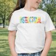 Instructional Assistant Tie Dye Back To School For Work Graphic Toddler T-Shirt Instructional Assistant Tie Dye Back To School For Work Graphic Toddler T-Shirt