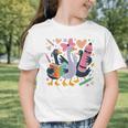 Kindergarten 1st Grade Goose Back To School Girls Graphic Toddler T-Shirt