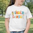 Kindergarten Dream Team Groovy Retro Children Back To School Graphic Toddler T-Shirt Kindergarten Dream Team Groovy Retro Children Back To School Graphic Toddler T-Shirt