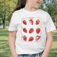 Kindergarten Is My Jam Strawberry Back To School Girls Boys Graphic Toddler T-Shirt