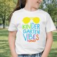 Kindergarten Vibes Only Glow Sunglasses Back To School Graphic Toddler T-Shirt Kindergarten Vibes Only Glow Sunglasses Back To School Graphic Toddler T-Shirt