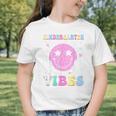 Kindergarten Vibes Groovy Back To School Kinder Girls Kids Graphic Toddler T-Shirt Kindergarten Vibes Groovy Back To School Kinder Girls Kids Graphic Toddler T-Shirt