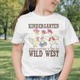 Kindergarten Wild West Goose Cowboy Goose Back To School Graphic Toddler T-Shirt Kindergarten Wild West Goose Cowboy Goose Back To School Graphic Toddler T-Shirt