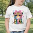 Leopard Glasses Blowing Bubble Gum Back To School Kids Graphic Toddler T-Shirt Leopard Glasses Blowing Bubble Gum Back To School Kids Graphic Toddler T-Shirt