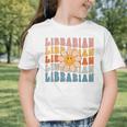 Librarian Retro Find Me At The Library Back To School Graphic Toddler T-Shirt Librarian Retro Find Me At The Library Back To School Graphic Toddler T-Shirt