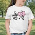 LiL Miss Pre-K Cute Back To School Pink Y2k Coquette Bow Graphic Toddler T-Shirt LiL Miss Pre-K Cute Back To School Pink Y2k Coquette Bow Graphic Toddler T-Shirt