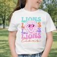 Lion Mascot Back To School Spirit Sports Men Women Groovy Graphic Toddler T-Shirt Lion Mascot Back To School Spirit Sports Men Women Groovy Graphic Toddler T-Shirt