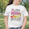 Little Miss 1st Grade Back To School Cute First Grade Girls Graphic Toddler T-Shirt Little Miss 1st Grade Back To School Cute First Grade Girls Graphic Toddler T-Shirt