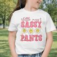 Little Miss Sassy Pants Back To School Girls Graphic Toddler T-Shirt