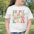 Math Coach In My Back To School Era Women Groovy Graphic Toddler T-Shirt Math Coach In My Back To School Era Women Groovy Graphic Toddler T-Shirt
