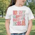 In My Middle School Era Cute Groovy First Day Back To School Graphic Toddler T-Shirt In My Middle School Era Cute Groovy First Day Back To School Graphic Toddler T-Shirt