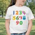 Monster Numbers Learning Cute Numbers 0-9 Back To School Graphic Toddler T-Shirt Monster Numbers Learning Cute Numbers 0-9 Back To School Graphic Toddler T-Shirt