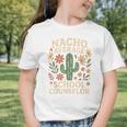 Nacho Average School Counselor Cactus Back To School Graphic Toddler T-Shirt