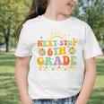 Next Stop 6th Grade Groovy Retro Sixth Grade Back To School Graphic Toddler T-Shirt