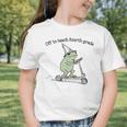 Off To Teach Fourth Grade Froggy Cute Frog Back To School Graphic Toddler T-Shirt