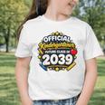 Official Kindergartener Future Class Of 2039 Back To School Graphic Toddler T-Shirt