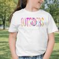 Outsiders Squad Tie Dye Back To School Women Appreciation Graphic Toddler T-Shirt