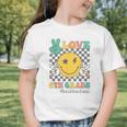 Peace Love 6th Grade Smile Face Back To School Sixth Grade Graphic Toddler T-Shirt Peace Love 6th Grade Smile Face Back To School Sixth Grade Graphic Toddler T-Shirt
