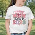 Proud Mom Class Of 2038 Retro Kindergarten Back To School Graphic Toddler T-Shirt Proud Mom Class Of 2038 Retro Kindergarten Back To School Graphic Toddler T-Shirt