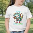 Ready To Crush Kindergarten Cute Robot Back To School Graphic Toddler T-Shirt Ready To Crush Kindergarten Cute Robot Back To School Graphic Toddler T-Shirt