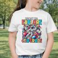 Ready To Explore 4th Grade Boys Astronaut Back To School Graphic Toddler T-Shirt Ready To Explore 4th Grade Boys Astronaut Back To School Graphic Toddler T-Shirt