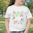 Ready For Kindergarten But Is It Ready For Me Back To School Graphic Toddler T-Shirt