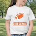 Ready To Tackle 2nd Grade Back To School Kids Football Graphic Toddler T-Shirt