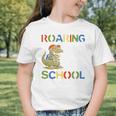 Roaring Into Preschool First Day Back To School Students Graphic Toddler T-Shirt Roaring Into Preschool First Day Back To School Students Graphic Toddler T-Shirt