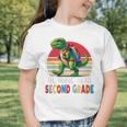 Roaring Into Second Grade T-Rex Back To School 2nd Grade Premium Tri-Blend Graphic Toddler T-Shirt Roaring Into Second Grade T-Rex Back To School 2nd Grade Premium Tri-Blend Graphic Toddler T-Shirt