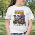 Rollin Crush Monster Truck Back To School 3rd Grade Boys Graphic Toddler T-Shirt