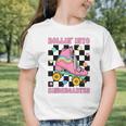Rolling Into Kindergarten Roller Skating Girl Back To School Graphic Toddler T-Shirt