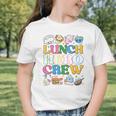 School Lunch Hero Squad Crew Back To School Women Men Graphic Toddler T-Shirt