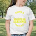 School Registry Student Enrollment Back To School Registrar Premium Graphic Toddler T-Shirt
