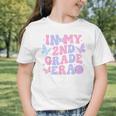 In My Second 2nd Grade Era Groovy Back To School Students Graphic Toddler T-Shirt In My Second 2nd Grade Era Groovy Back To School Students Graphic Toddler T-Shirt