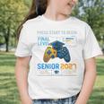 Senior Class Of 2027 Back To School Gamer Boys Senior 2027 Graphic Toddler T-Shirt Senior Class Of 2027 Back To School Gamer Boys Senior 2027 Graphic Toddler T-Shirt