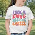 Teach Love Inspire Coffee Cute Teaching Quote Back To School Graphic Toddler T-Shirt Teach Love Inspire Coffee Cute Teaching Quote Back To School Graphic Toddler T-Shirt