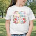 Teaching Science Is My Jam Retro Back To School Strawberry Graphic Toddler T-Shirt Teaching Science Is My Jam Retro Back To School Strawberry Graphic Toddler T-Shirt