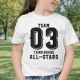 Team 3rd Grade All-Stars Back To School Tee For Stude Graphic Toddler T-Shirt Team 3rd Grade All-Stars Back To School Tee For Stude Graphic Toddler T-Shirt