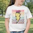 Third Grade Lightning Bolt Pencil 1st Day Of Back To School Graphic Toddler T-Shirt