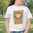 Third Grade Superhero Squad 3rd Year Kids Back To School Graphic Toddler T-Shirt