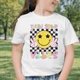 Third Grade Vibes Groovy Smile Face Back To School Girl Kid Graphic Toddler T-Shirt Third Grade Vibes Groovy Smile Face Back To School Girl Kid Graphic Toddler T-Shirt